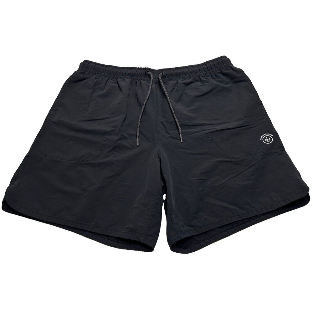 Men's Allbirds Natural Run Shorts 6" Size Medium Black